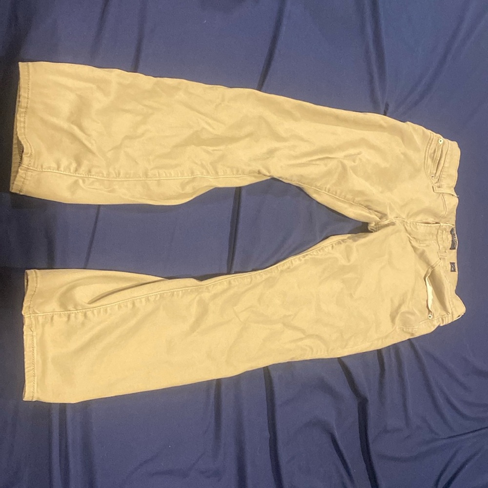 Lucky brand slim straight khakis